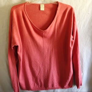 Faded Glory v-neck sweater size XXL long sleeved